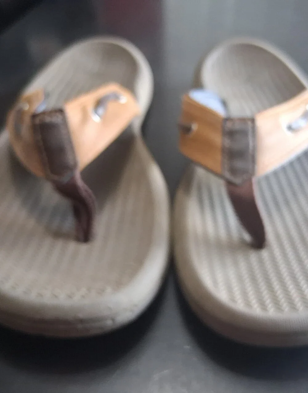George Men's Rope Flip Flops Size 13